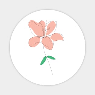 Lily flower Magnet